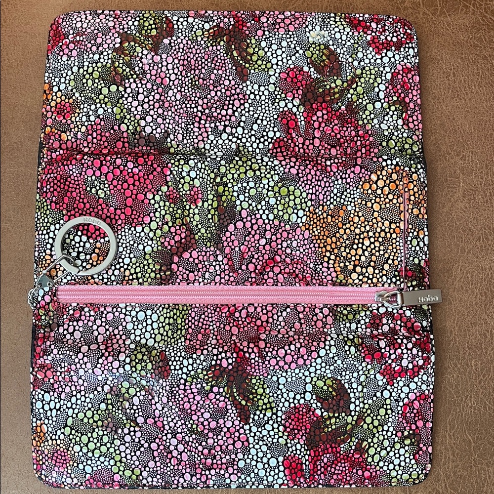 HOBO Leather Trifold Wallet Multicolor - Picture 6 of 9
